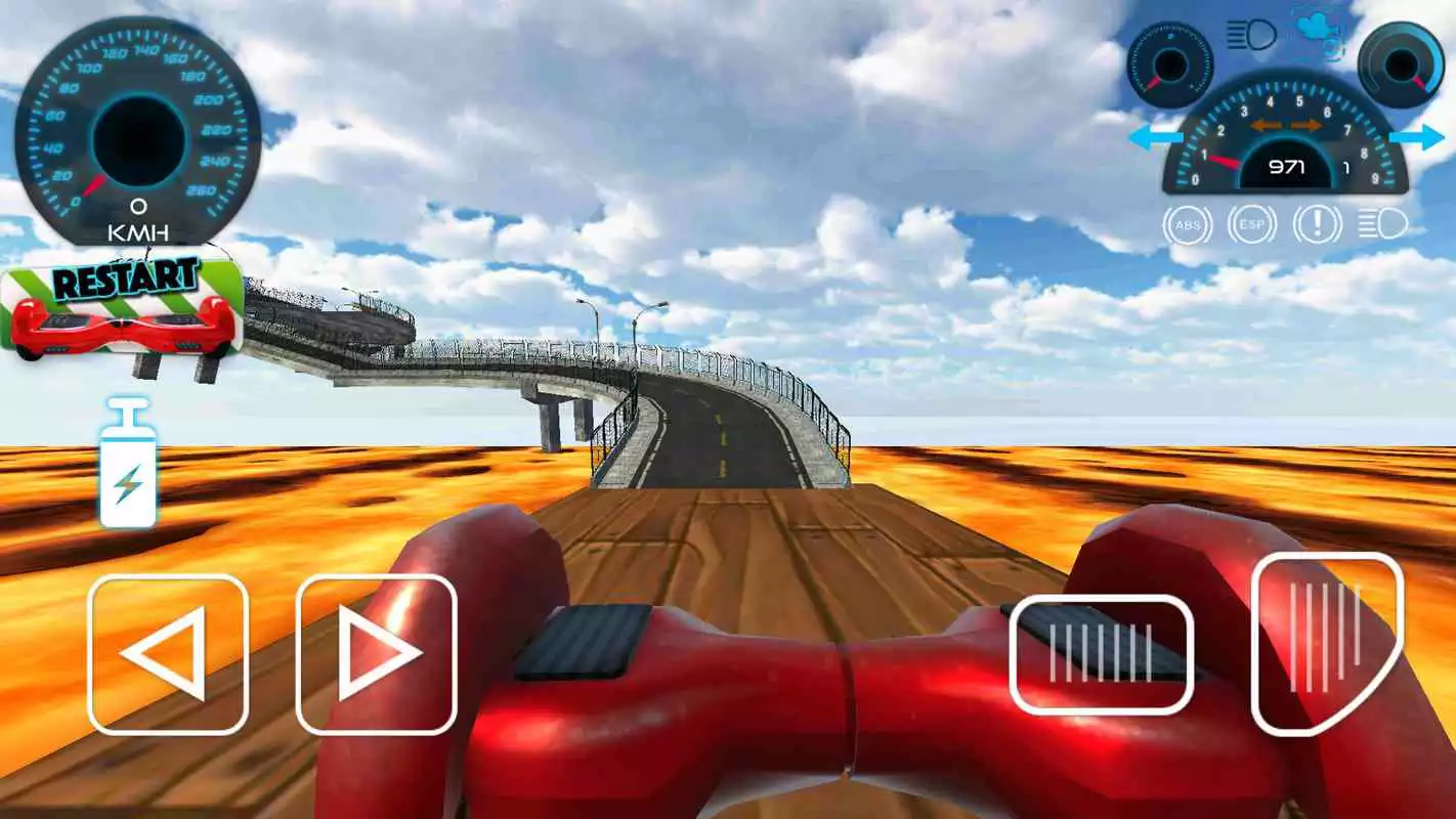 Play Hoverboard Stunts : Race Scooter Game