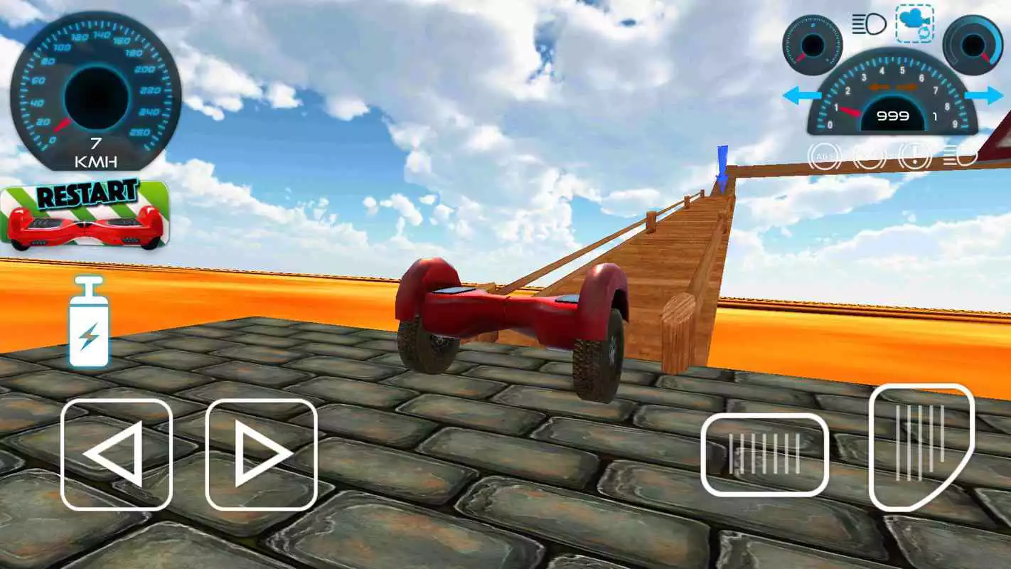 Play Hoverboard Stunts : Race Scooter Game