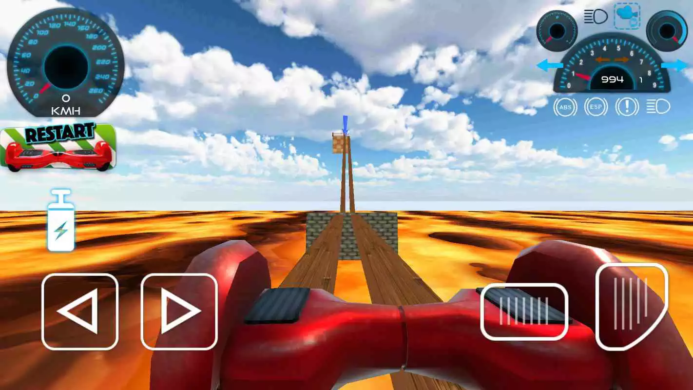Play Hoverboard Stunts : Race Scooter Game