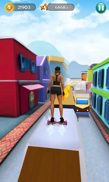 Play Hoverboard Surfers 3D  and enjoy Hoverboard Surfers 3D with UptoPlay