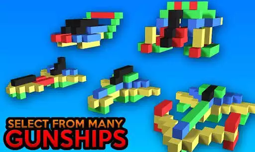 Play Hovercraft Crashy Gunship Revenge Blocky Survival as an online game Hovercraft Crashy Gunship Revenge Blocky Survival with UptoPlay