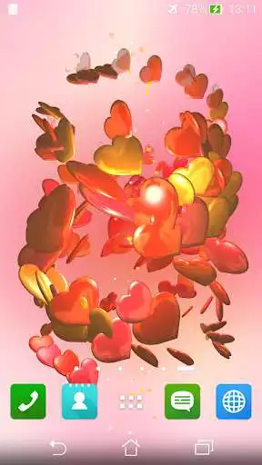 Play Hover Hearts 3D Live Wallpaper  and enjoy Hover Hearts 3D Live Wallpaper with UptoPlay