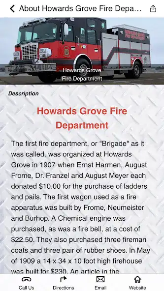 Play Howards Grove Fire Department as an online game Howards Grove Fire Department with UptoPlay