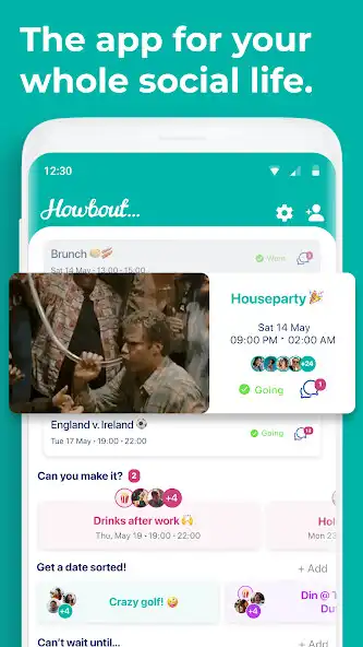 Play Howbout: Social event planner  and enjoy Howbout: Social event planner with UptoPlay