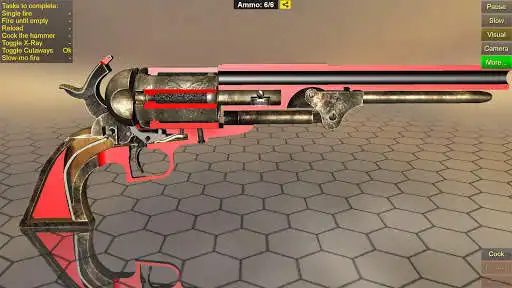 Play How it works: Colt Walker revolver as an online game How it works: Colt Walker revolver with UptoPlay