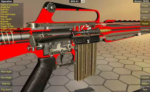 Play How it Works: M16 A1
