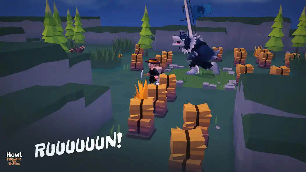 Play Howl! Asymmetrical Team Battle  and enjoy Howl! Asymmetrical Team Battle with UptoPlay