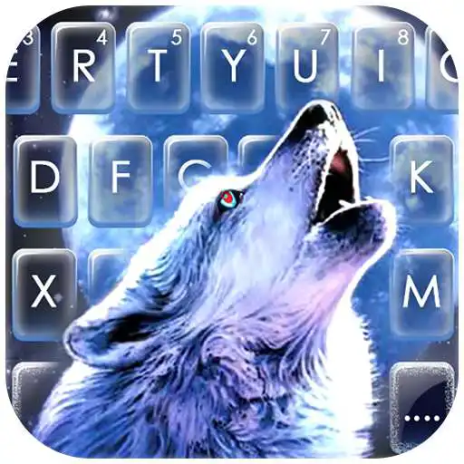 Play Howling Wolf Moon Keyboard Theme APK Play Howling Wolf Moon Keyboard Theme APK