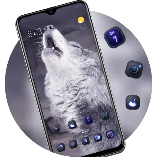 Play Howling wolf theme Cool pet animal APK