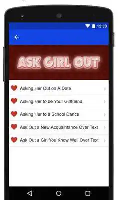 Play HOW TO ASK A GIRL OUT