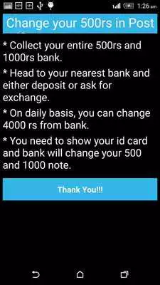 Play How to Change 500 Rs Note
