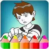Free play online How To Color Ben 10 alien (coloring game) APK