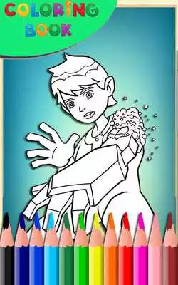 Play How To Color Ben 10 alien (coloring game)