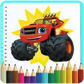 Free play online How To Color Blaze And Monster Machines APK