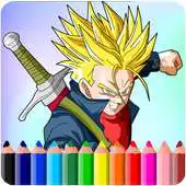 Free play online How To Color Dragon DBS Anime (Dragon DBZ games) APK