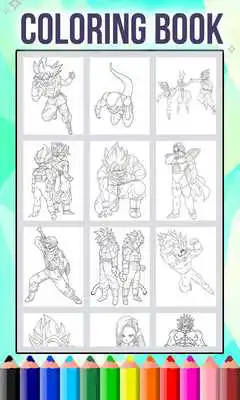 Play How To Color Dragon DBS Anime (Dragon DBZ games)