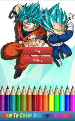Play How To Color Dragon DB Super