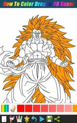Play How To Color Dragon DB Super