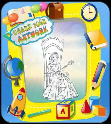 Play How to color Elena of Avalor coloring game