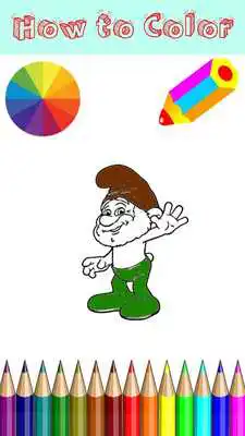 Play How To Coloring Smurfs