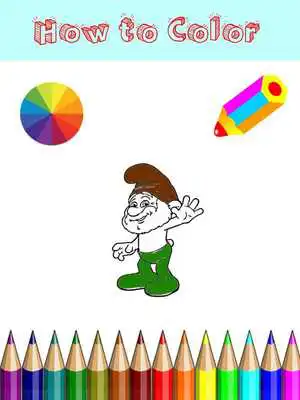 Play How To Coloring Smurfs