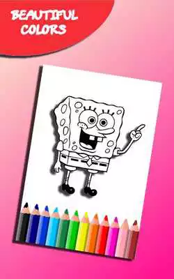 Play How to color Spongbob (coloring game)