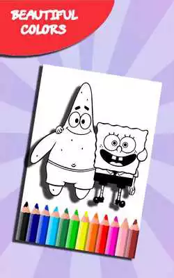 Play How to color Spongbob (coloring game)