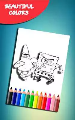 Play How to color Spongbob (coloring game)