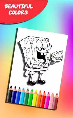 Play How to color Spongbob (coloring game)