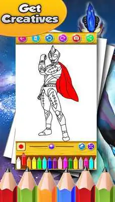 Play How to color Ultraman Play How to color Ultraman