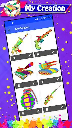 Play How to Color Weapons : Weapons Coloring Book  and enjoy How to Color Weapons : Weapons Coloring Book with UptoPlay