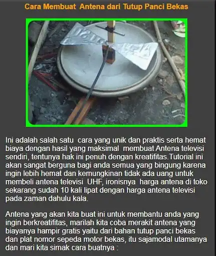 Play how to create the latest tv antenna as an online game how to create the latest tv antenna with UptoPlay