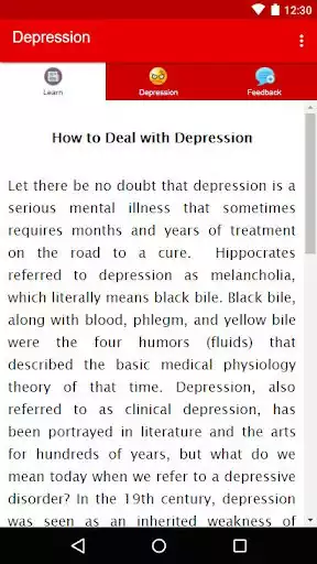 Play How to Deal With Depression