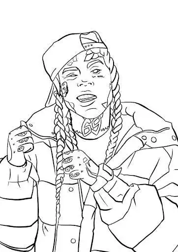 Play How to Draw 6ix9ine  and enjoy How to Draw 6ix9ine with UptoPlay