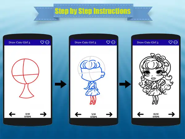 Play How to Draw a Beautiful Girl as an online game How to Draw a Beautiful Girl with UptoPlay
