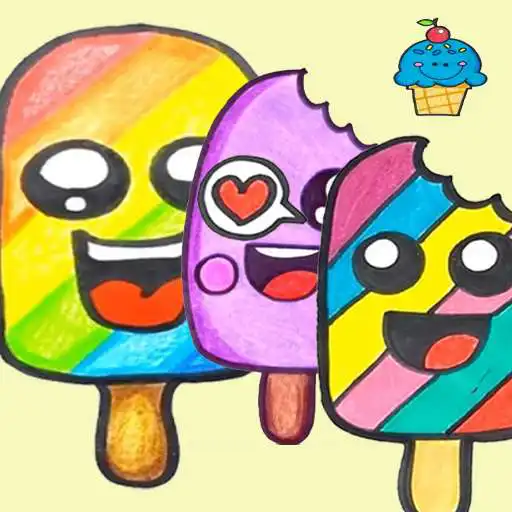 Play How to Draw a cute Ice Cream  and enjoy How to Draw a cute Ice Cream with UptoPlay