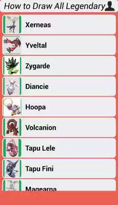 Play How to Draw All Legendary Pokemon Step by Step