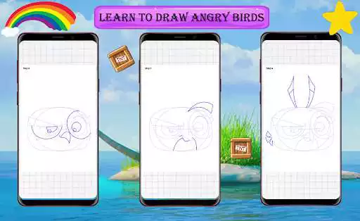 Play How To Draw Angry Birds
