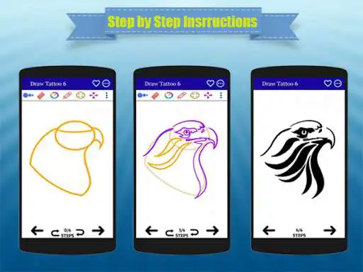 Play How to Draw Animal Tattoo Easy as an online game How to Draw Animal Tattoo Easy with UptoPlay