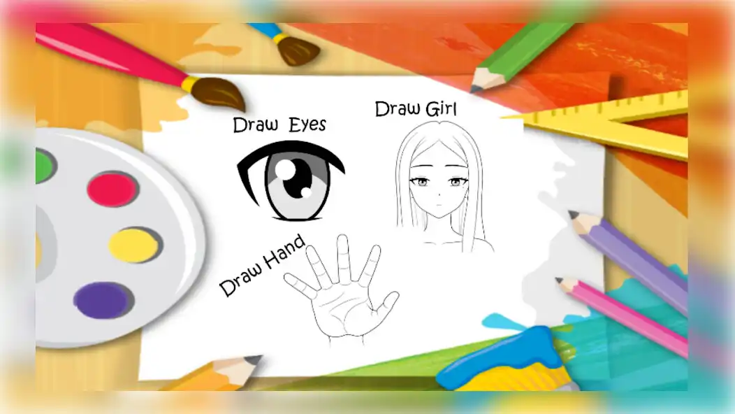 Play How to draw anime and manga step by step guide as an online game How to draw anime and manga step by step guide with UptoPlay