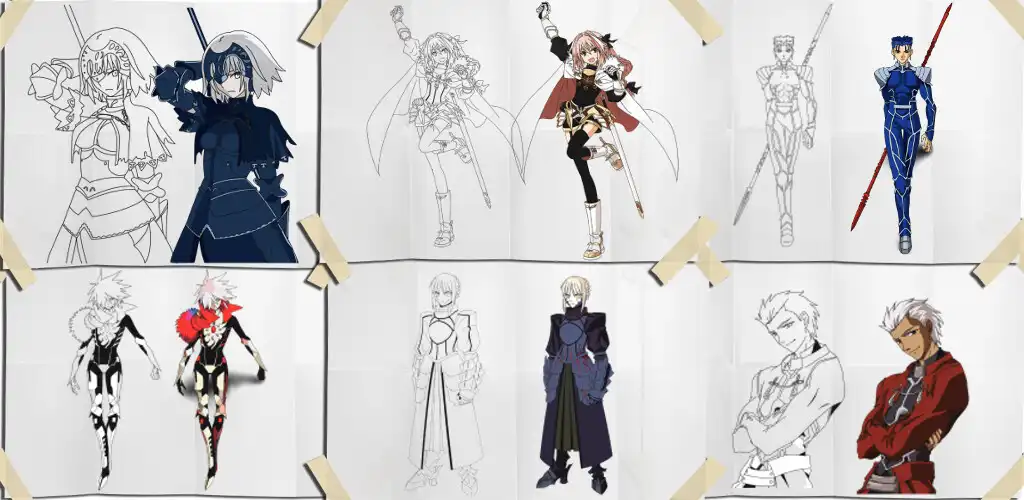 Play How to Draw Anime Fate  and enjoy How to Draw Anime Fate with UptoPlay