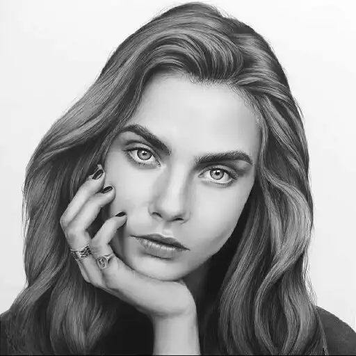 Play How to draw a portrait APK