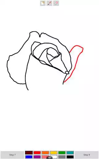 Play APK How to Draw A Rose Free  and enjoy How to Draw A Rose Free with UptoPlay com.inneractstudio.drawrosesfree