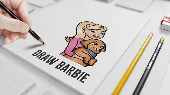 Play How to Draw Barbie dolls