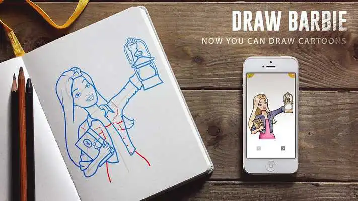 Play How to Draw Barbie dolls