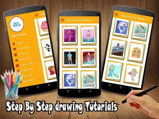 Play How To Draw Barbie - Step By Step Easy