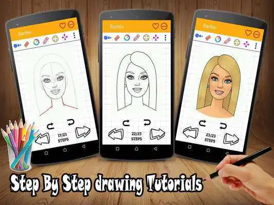 Play How To Draw Barbie - Step By Step Easy