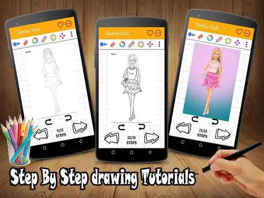 Play How To Draw Barbie - Step By Step Easy