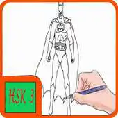 Free play online How To Draw Batman Characters APK