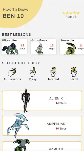 Play How to Draw Ben Super Boy  and enjoy How to Draw Ben Super Boy with UptoPlay